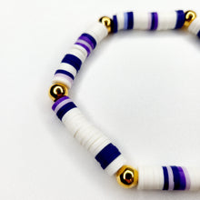 Cargar imagen en el visor de la galería, Pulsera Calavera Morada Caucho
