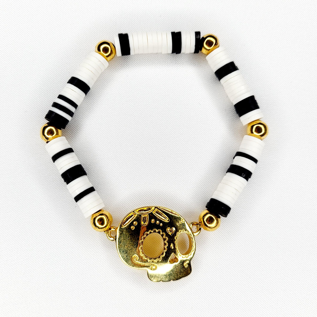 Bracelet crâne en chocolat