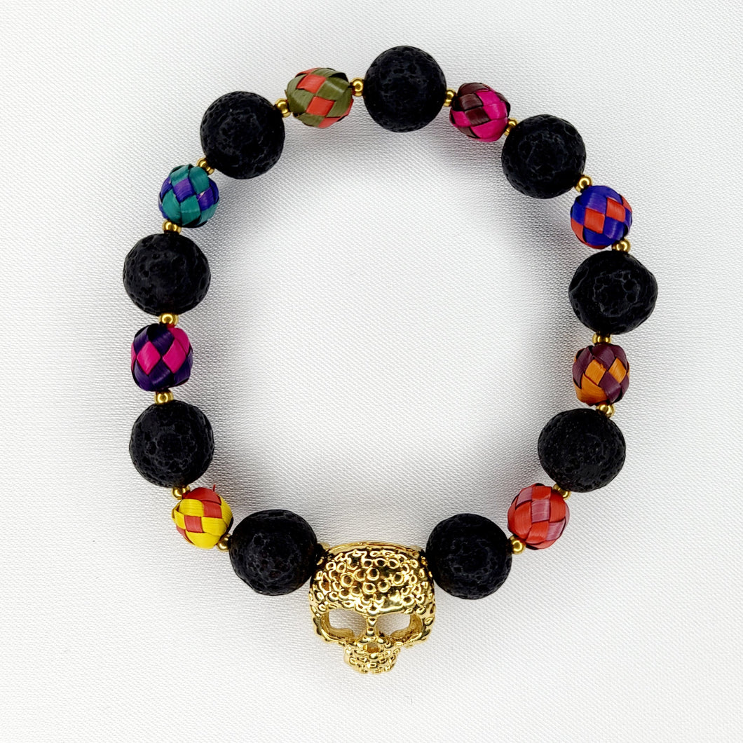 Pulsera Calavera Palma