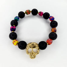 Cargar imagen en el visor de la galería, Pulsera Calavera Palma
