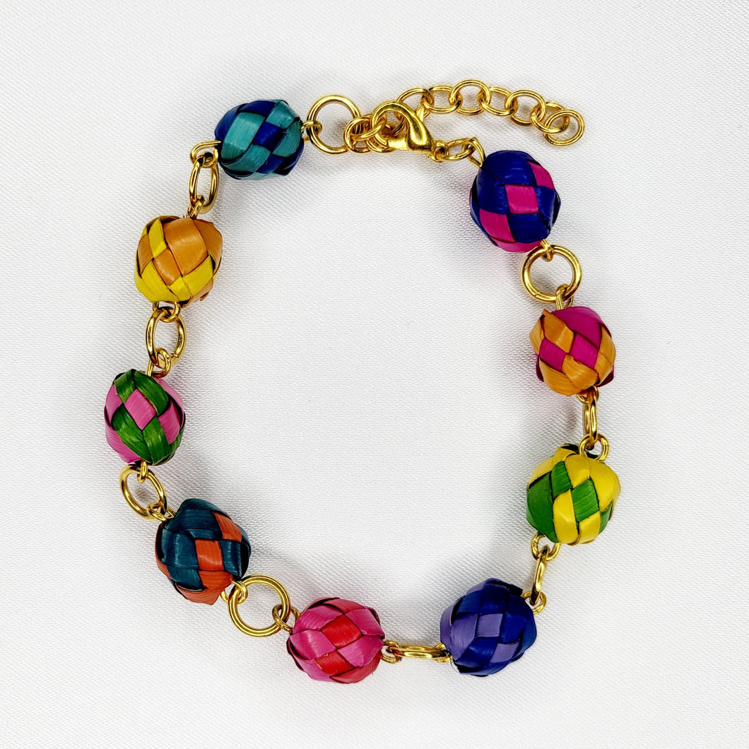 Bracelet Palmier Multicolore