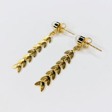 Load image into Gallery viewer, Blue Talavera Heart Earrings
