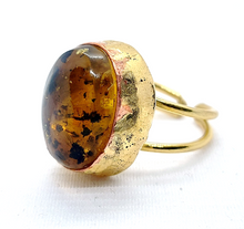 Cargar imagen en el visor de la galería, Anillo Ámbar Ovalo
